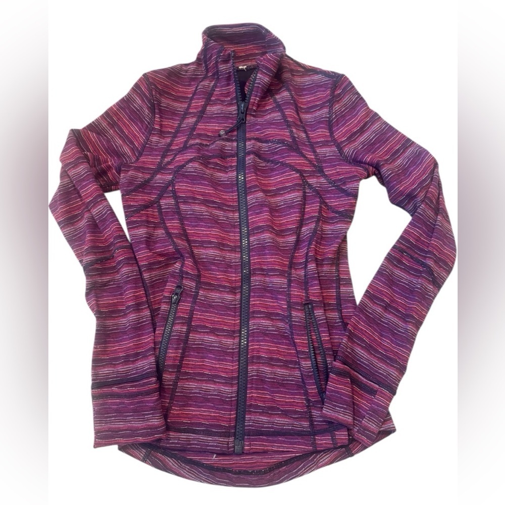 Lululemon space dye regal plum jacket